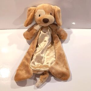 Baby Gund Tan Dog Security Blanket Lovey